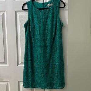 Eliza J teal Sleeveless 37” Fully-lined Dress